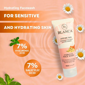 Blanca Anti Dry Skin Hydrating Facewash 100ml